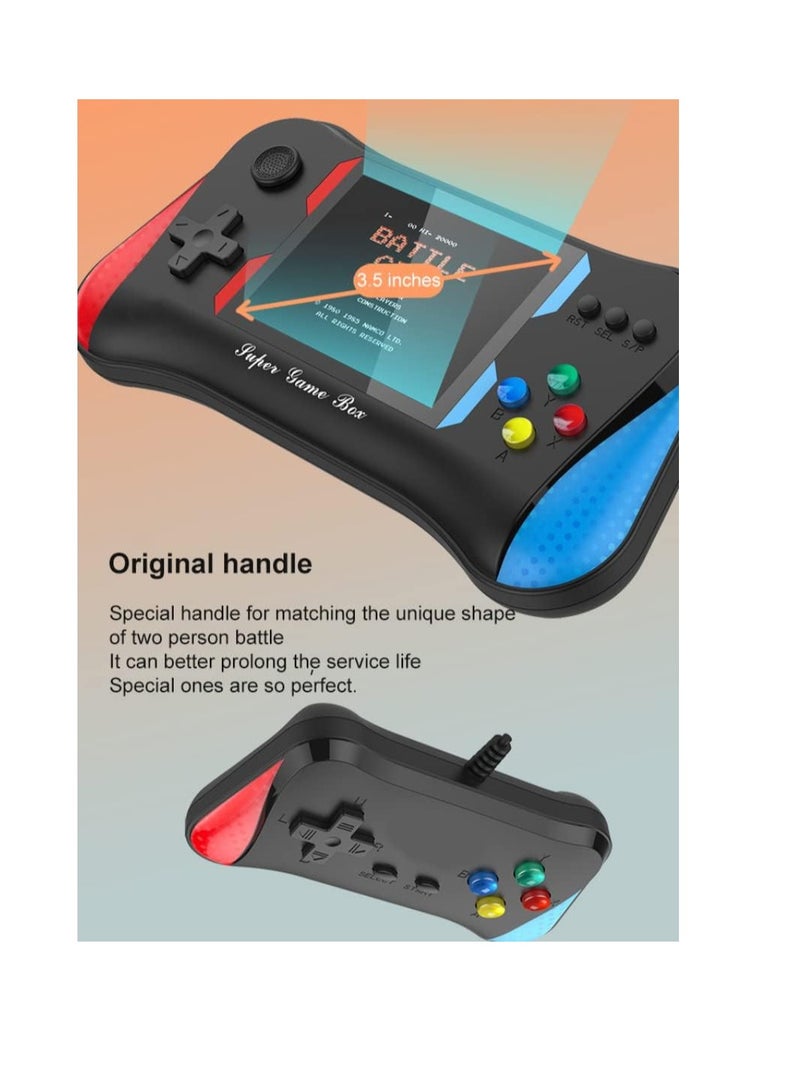 SUP X7M Classic Handheld Game Console for Kids Retro Mini Game Console with 500 Classic Games Support TV Connection & Two Players for Kids - Image 4