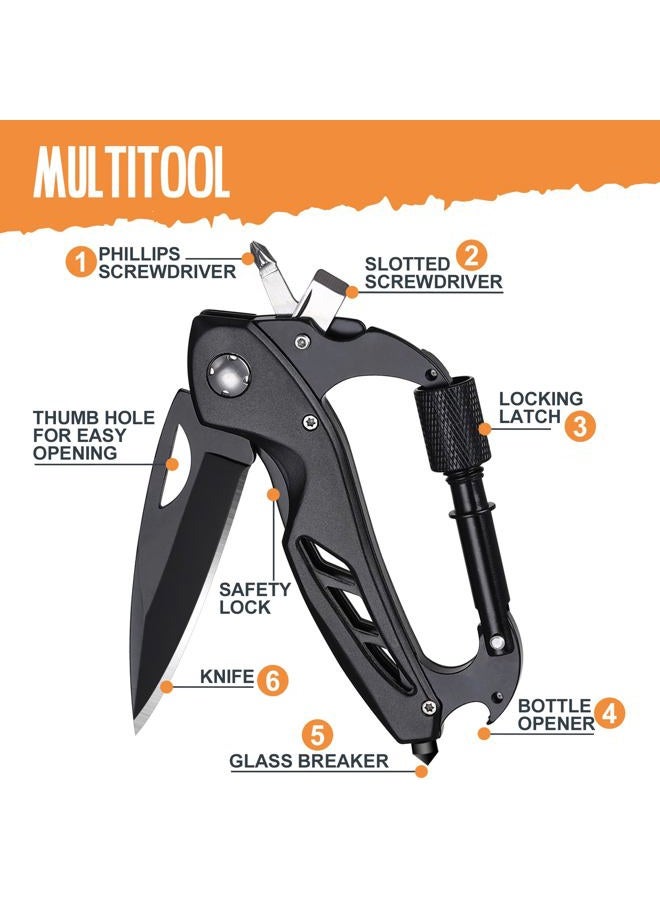 VERTHMOE Gifts for Men Him Dad, Christmas Men Stocking Stuffers Gifts for Husband, Multitool Christmas Stocking Stuffers for Men, Mens Christmas Birthday Gifts, EDC Gadgets Stocking Stuffers Gifts for Camping - Image 2