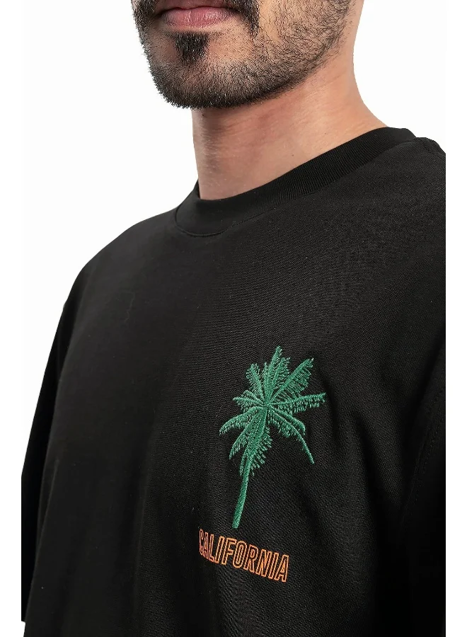 Wecre8 Men's Black California T-shirt