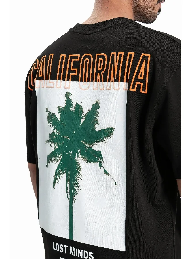 Wecre8 Men's Black California T-shirt