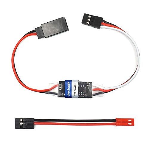 elechawk RC Remote Controlled AUX on/Off Electronic Switch Relay for Car Truck Boat LED Light Drone (4A) - Image 1