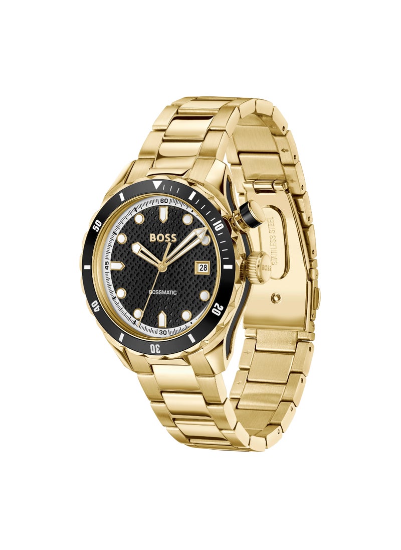 HUGO BOSS HUGO BOSS WATCH ROUND ANALOG MEN'S BLACK CASE WATCH - 1514180  - Image 1