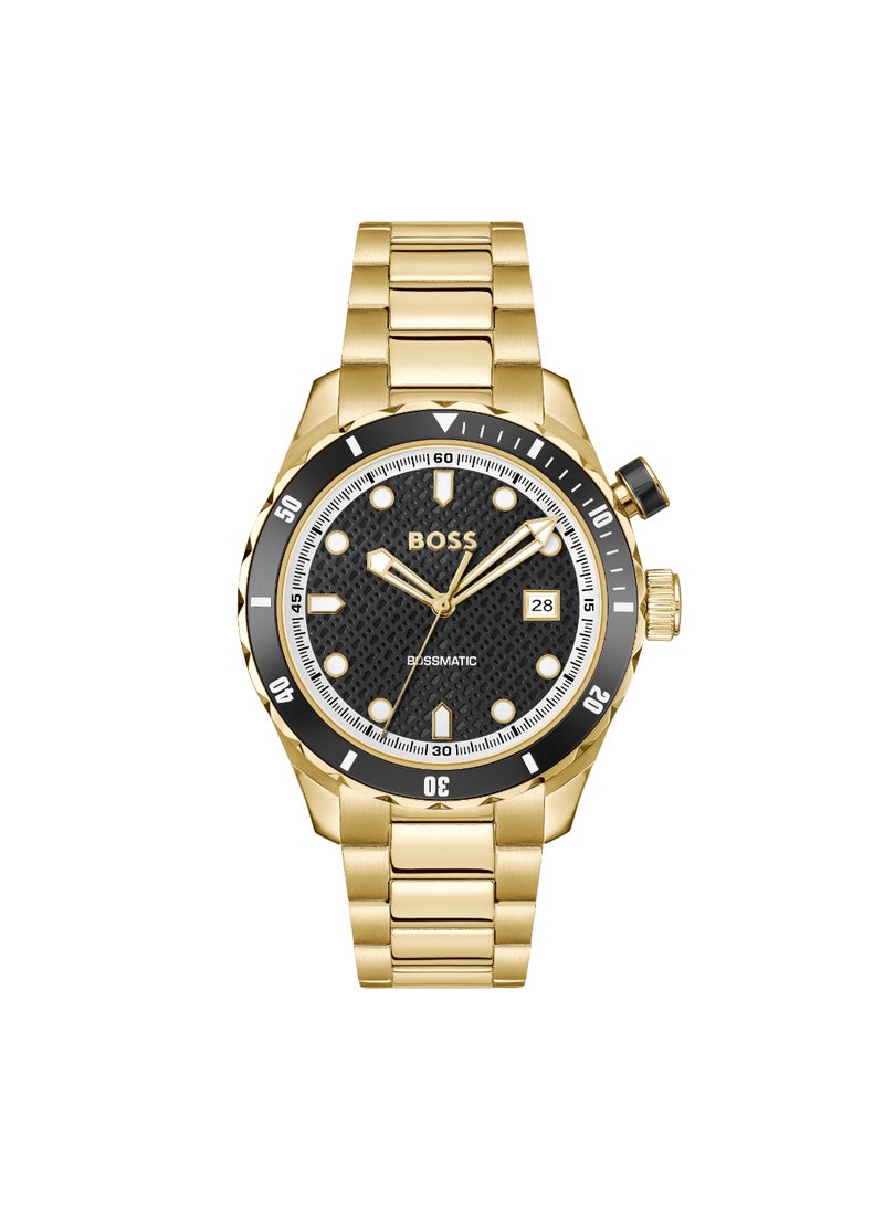 HUGO BOSS HUGO BOSS WATCH ROUND ANALOG MEN'S BLACK CASE WATCH - 1514180  - Image 3