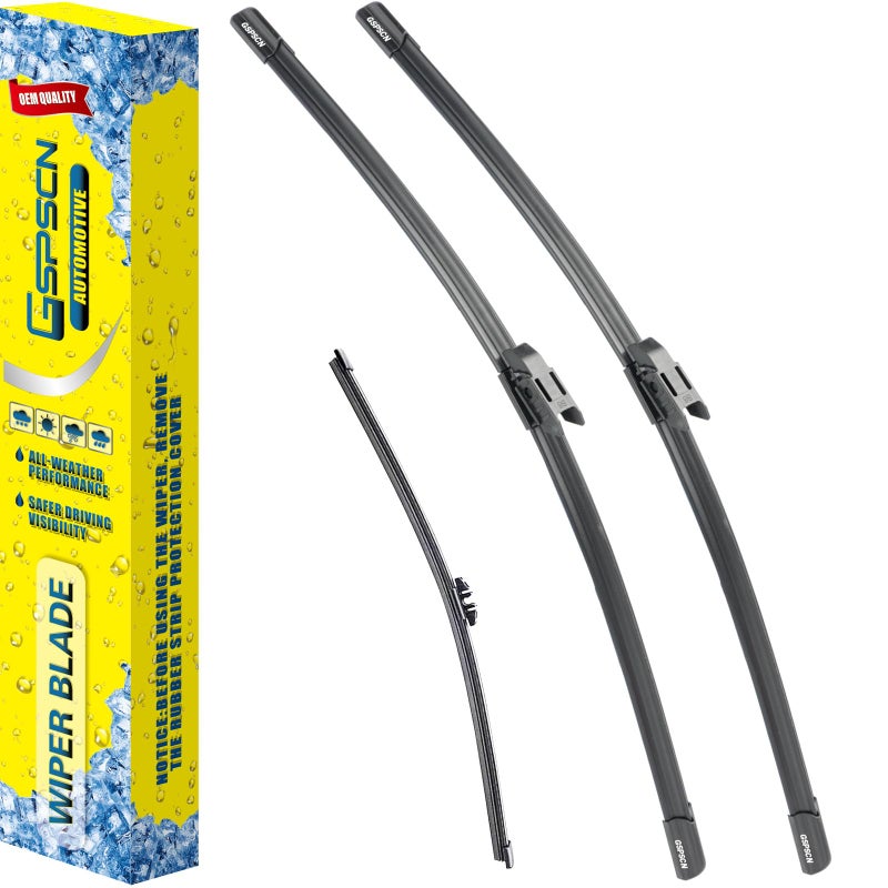 GSPSCN 3 Wipers Replacement for Mini Cooper Countryman 2023 2022 2021 2020 2019 2018 2017 Original Equipment Windshield Wiper Blades 232110 set of 3