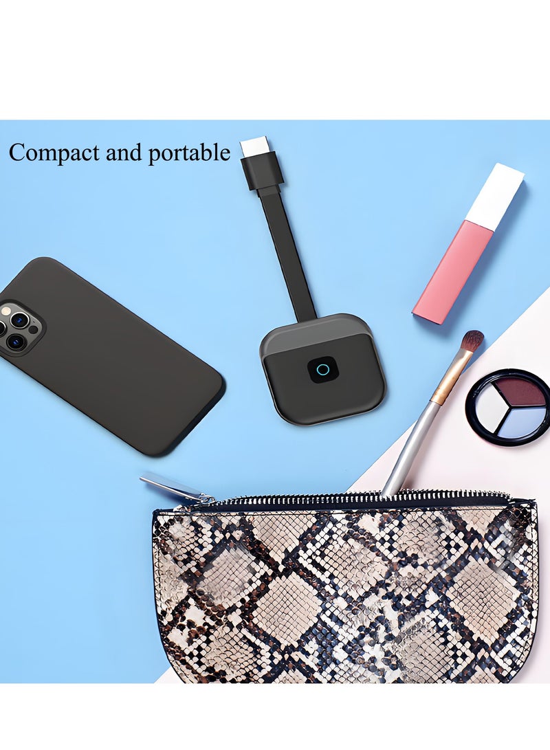 McDou Wireless HDMI Display Dongle Adapter, 4K HDMI Streaming TV Screen Mirroring Adapter with 2.4G 5G WiFi Dual Band Stable Connectivity, TV Display Dongle Adapter for Android, for iOS, for Windows, for OS - Image 5