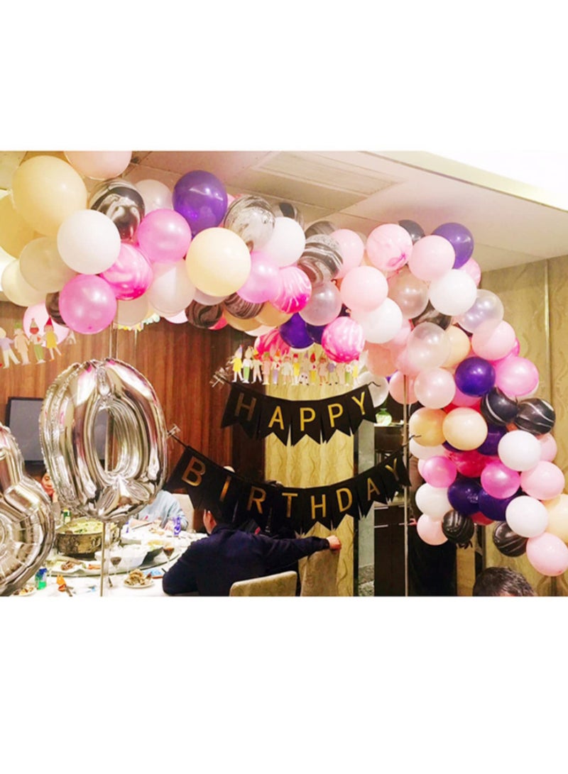 5M Transparent Balloon Chain Tape Double Hole Balloon Arch Connector Strip for Wedding, Birthday Party Decor Plastic Balloon Glue Free Chain for Indoor/Outdoor Decoration - Image 3