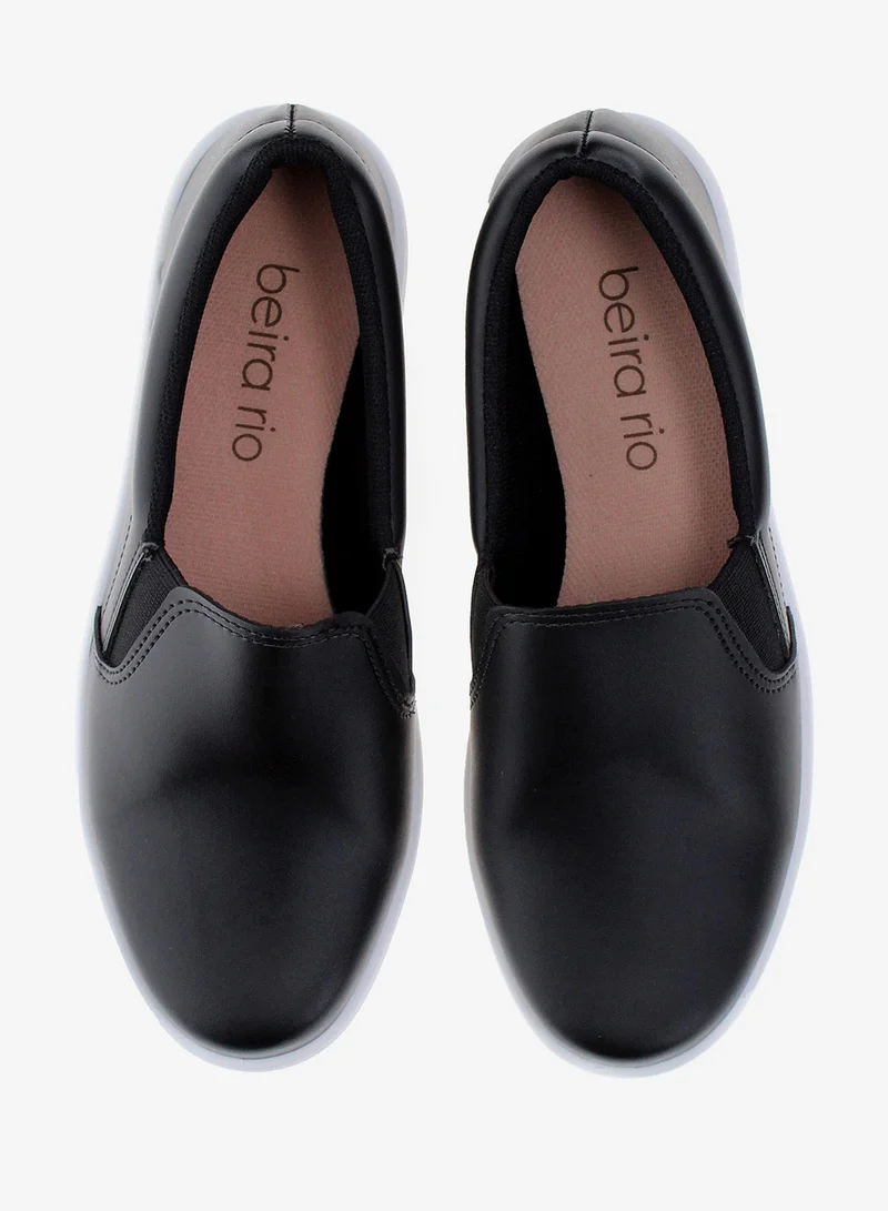 Beira Rio Black Flat Shoes for Women – Stylish & Comfortable Everyday Footwear for Women | Best Price UAE
