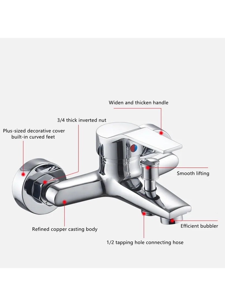 ارواق صنبور المطبخ صنبور الماء الساخن والبارد صنبور الحمام بالوعة الحنفية الحنفيات لأحواض الحمام صنبور حوض الاستحمام حوض - Image 2