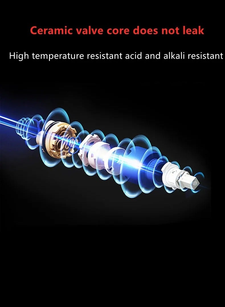 ارواق صنبور المطبخ صنبور الماء الساخن والبارد صنبور الحمام بالوعة الحنفية الحنفيات لأحواض الحمام صنبور حوض الاستحمام حوض - Image 5