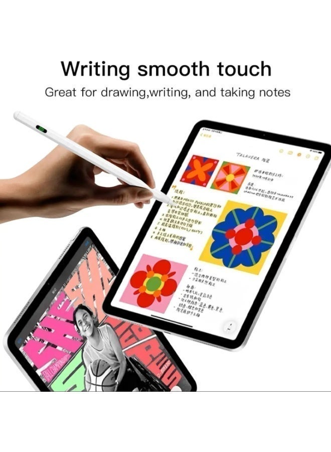 قلم رقمي عالمي مزود بشاشة LED لعرض الطاقة - متوافق مع أجهزة iPad و iPhone و Samsung و Android - Image 4