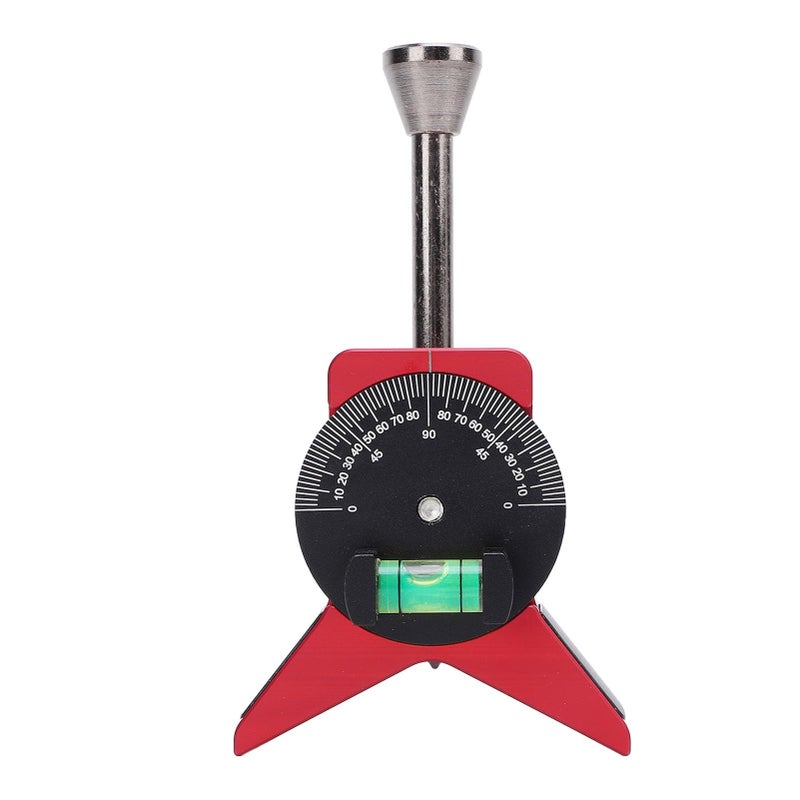 Y Shaped Magnetic Pipe Center Finder With Adjustable Scale Bubble Level And Protractor Centering Tool - Image 2