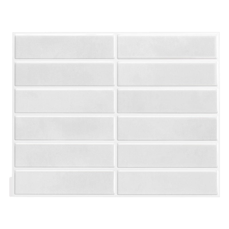 Umedol Peel and Stick Backsplash 10-Sheets of 11.42'' x 9'' Self-Adhesive Peel and Stick 3D Wall Tile for Kitchen, Bathroom - Image 1