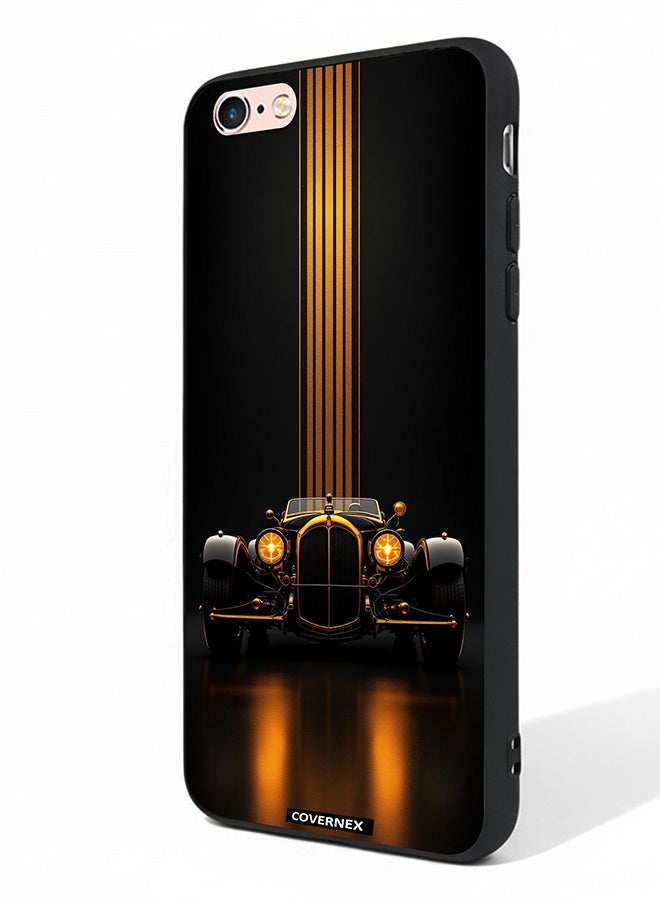 Covernex Apple iPhone 6 Protective Case Cover Printed Featuring Vintage Elegance Classic Luxury Car - Image 1