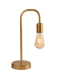 Simple Table Lamp Shade, Distinctive Shape, Golden Metal