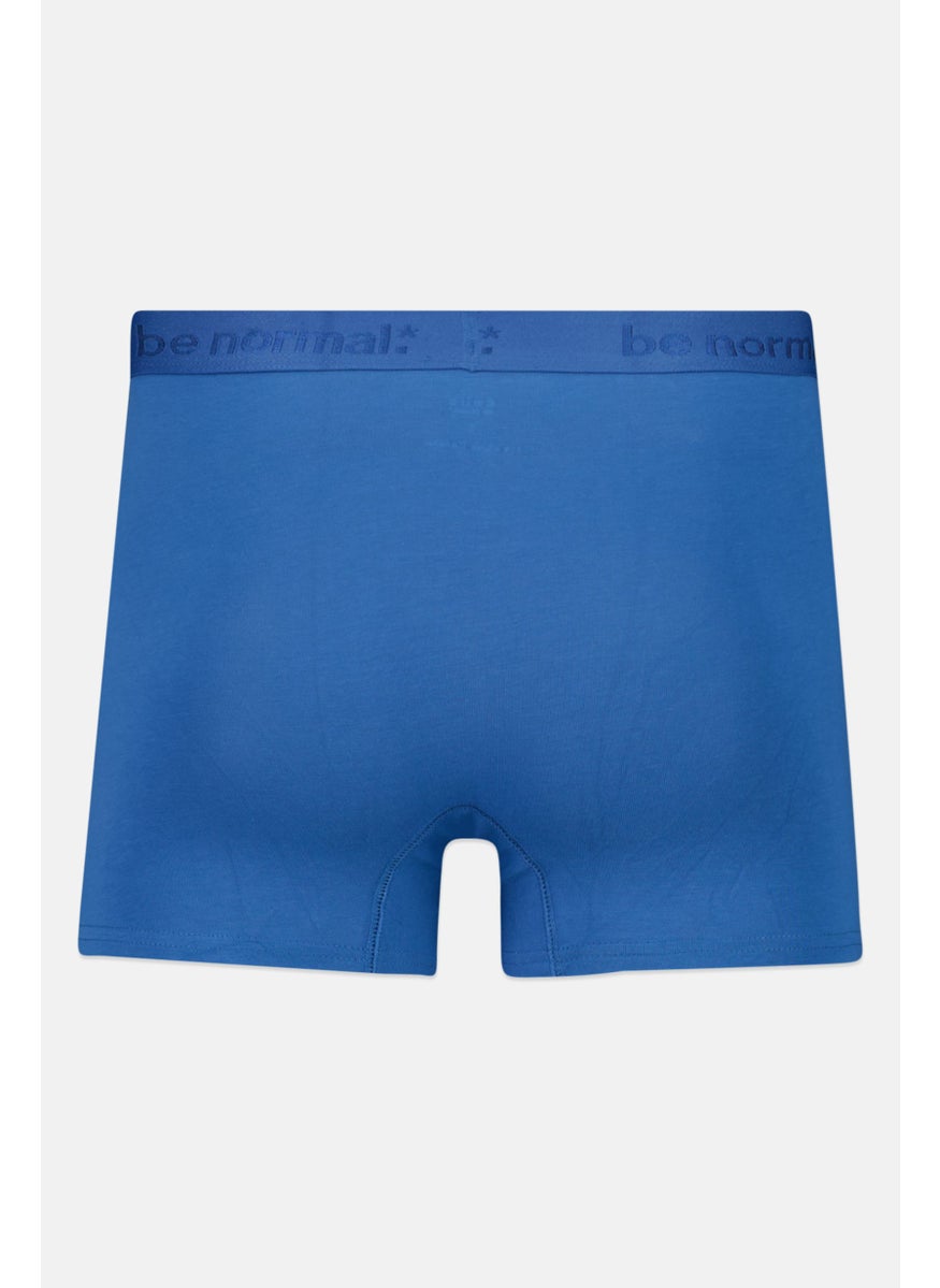 Celio Men 1 Piece Solid Boxer Brief, Blue  - Image 2