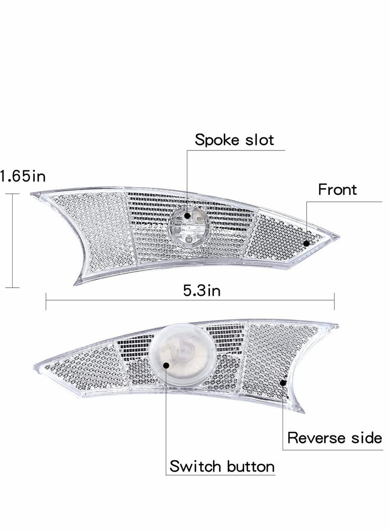 Y&D LED Bike Wheel Lights 4 Pack Spoke for Wheels Tires Waterproof Bicycle Refraction Reflective Best Fun Outdoor Cycling Equipment Kids Adult Teens  - Image 2