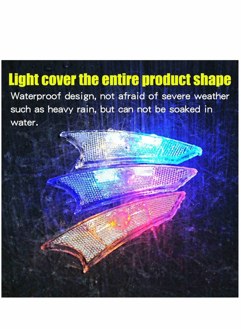 Y&D LED Bike Wheel Lights 4 Pack Spoke for Wheels Tires Waterproof Bicycle Refraction Reflective Best Fun Outdoor Cycling Equipment Kids Adult Teens  - Image 5