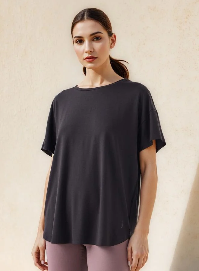 ADOT by Splash Boxy Crew Neck T-shirt