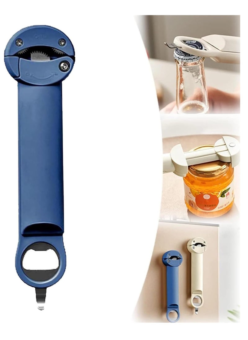 Multifunctional Telescopic Bottle Opener, Can Opener Bottle Opener, Adjustable Multifunctional Can Opener, Bottle Opener Auxiliary Bottle Opening Tool