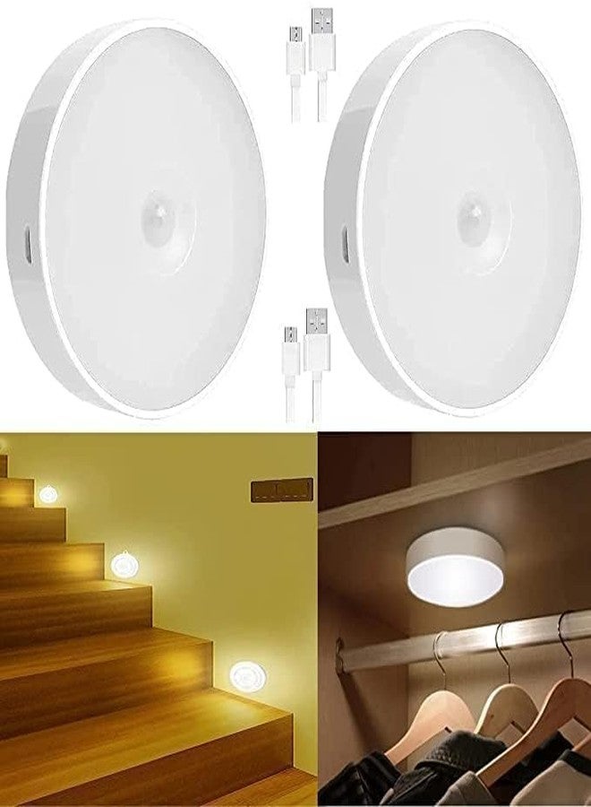EVALUEMART Wireless Motion Sensor Led Wall Night Light with USB Charging Stick Lamp (White Light) - Image 1