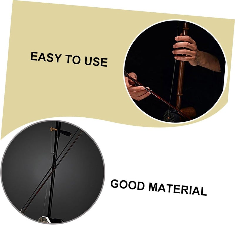 Abaodam 4pcs Erhu String Set Inner Outer Replacement Strings for Erhu Sound Easy Installation Design Assorted Options for Traditional Chinese Instrument - Image 3