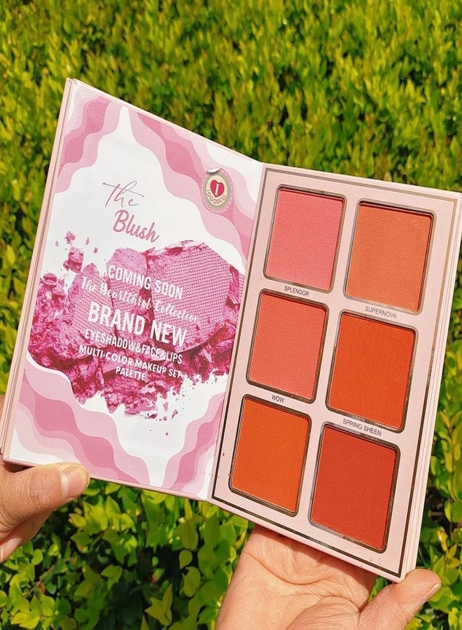 NEW 5-in-1 Foldable Makeup Palette | All-in-One Face, Eyes & Lips | Contour, Blush, Highlighter, Eyeshadow | Long-Lasting & Travel-Friendly | Multipurpose Makeup Book for All Skin Tones & Looks (1PCS) - Image 5