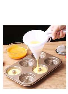Y&D Baking Tools, Icing Candy Funnel, Chocolate Pastry Mold Batter Dispenser Cream Cookie Cupcake Pancake Funnel for Kitchen Cake (2 PACK)  - Image 2