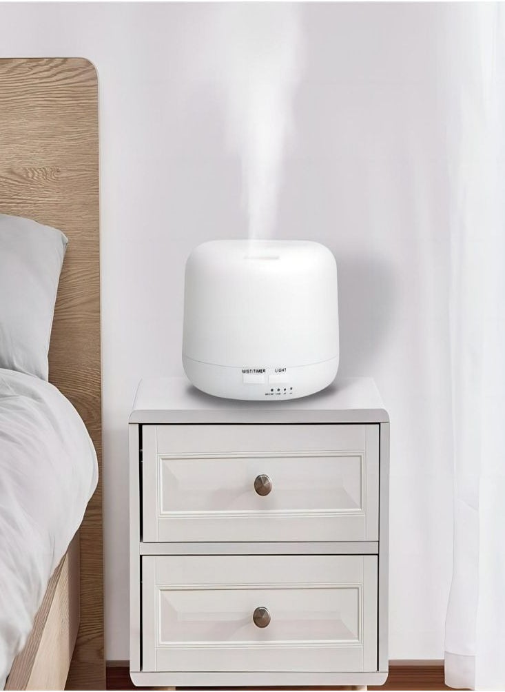 Oasisgalore - Oasisgalore Bluetooth Aroma Oil Diffuser Speaker with Light 500 ML Water Capacity Portable Aromatherapy Quiet Humidifier Time Function for Relaxing Sleeping Reading - Image 1