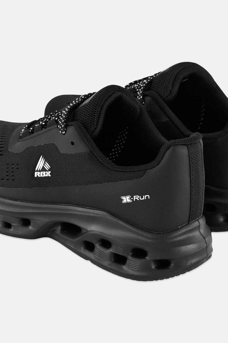 RBX Women Lace Up Running Shoes, Black - Image 2