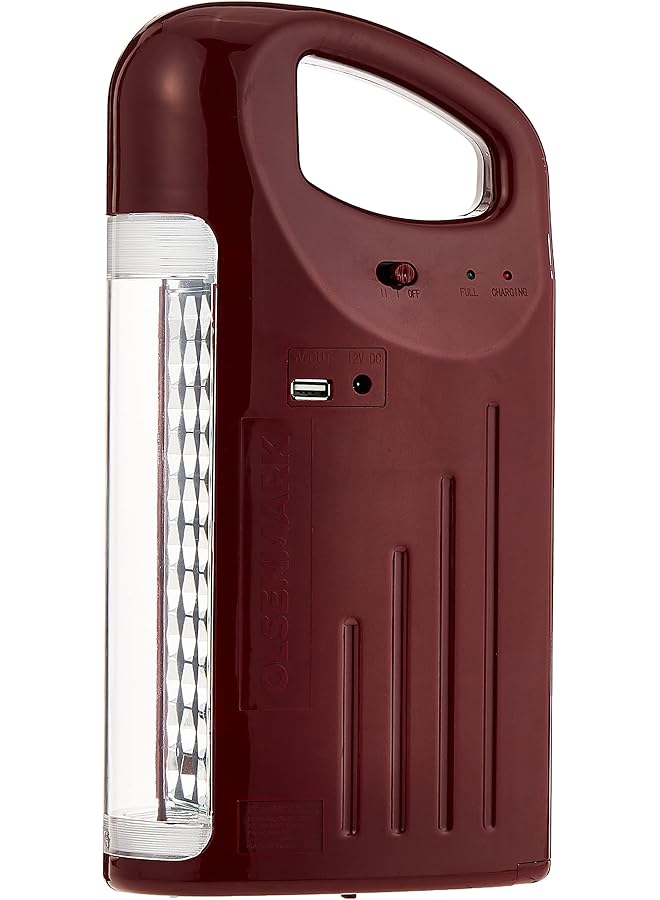 Olsenmark OMEFL2620 Rechargeable LED Lantern with Flashlight 2 In 1 Overcharge and Discharge Battery Protection Charging Indicator Light Battery: 2000ma 3.7V - Image 2