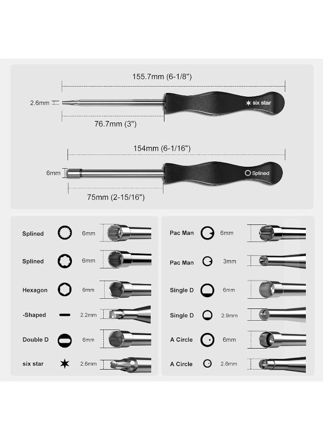 Hipa Pack-of-12 Carburetor Adjustment Tool Ignition Coil Spark Tester for 2-Cycle Small Engine String Trimmer Weedeater Chainsaw - Image 5