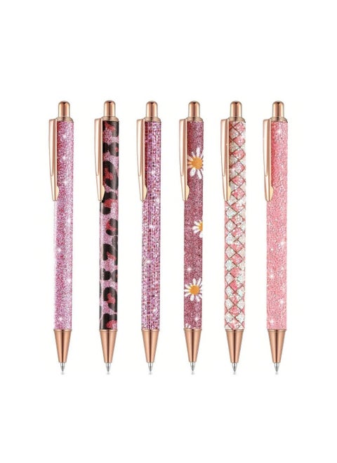 Glitter pens set of 6