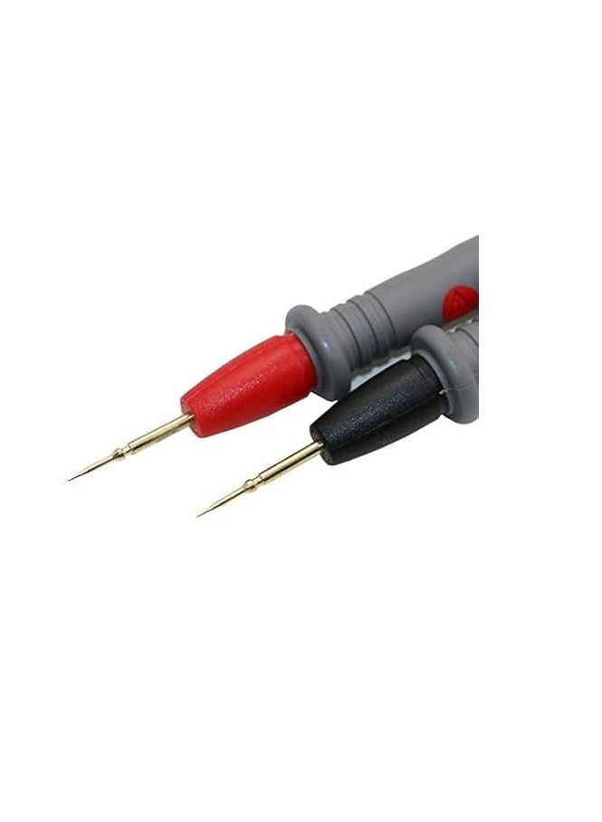 Premium Universal Multimeter Test Leads – 1000V, 20A, 90cm Needle Tip Probes, High Accuracy & Safety – Red & Black - Image 2