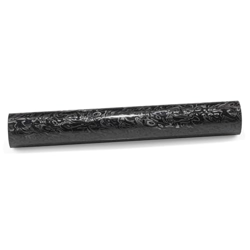 EZAUTO WRAP 20x60 16FTx5FT PET Damascus Forged Satin Black Vinyl Wrap Auto Car Sticker Decal Film Sheet Bubble Free Air Release Technology with Tool Kit - Image 3