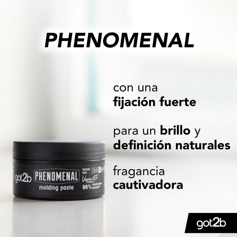 Got2b Schwarzkopf Got2b Phenomenal Moulding Paste, 100ml - Image 2