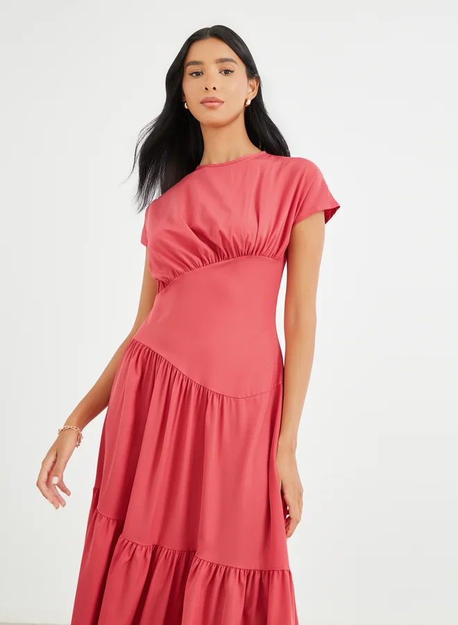 Take Two Tiered Panel Dress