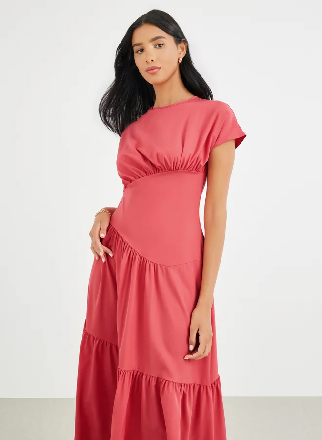 Take Two Tiered Panel Dress