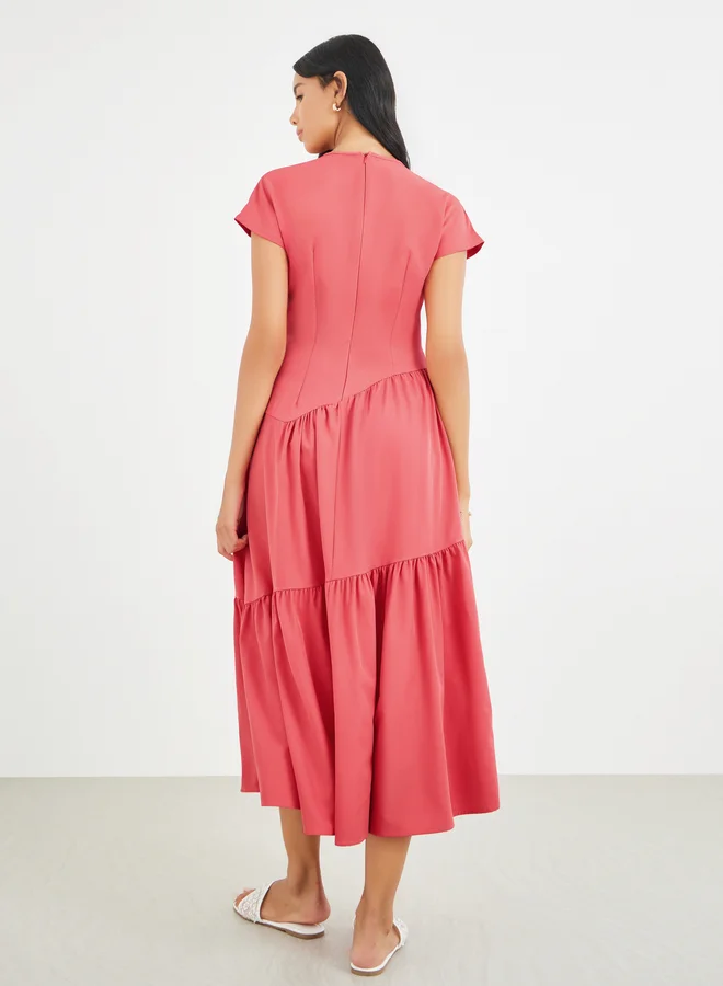 Take Two Tiered Panel Dress