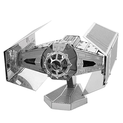 Fascinations Metal Earth Star Wars OT Darth Vader's Tie Fighter 3D Metal Model Kit - Image 1