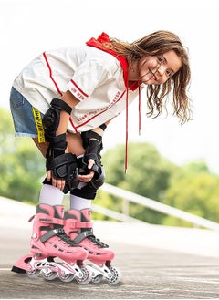 sway Inline Skate Sports For Kids 8 Light UP Wheels Girls and Boys Roller Skates Shine, Fun Illuminating Roller Skates, Outdoor Fitness Skates  - Image 2