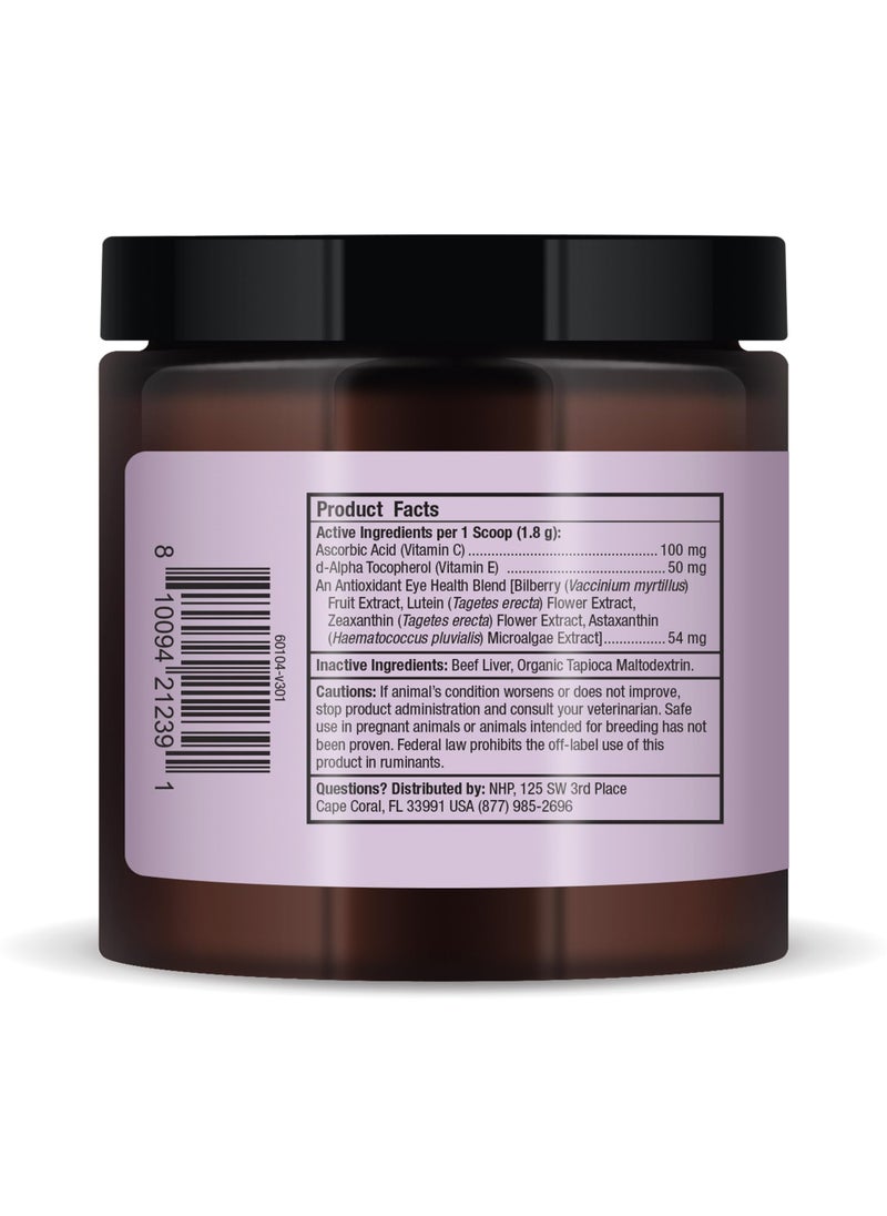 Dr. Mercola Bark & whiskers,Eye Support Veterinarian Formulated, For Dogs & Cats, Supports Vision Function, Zeaxanthin & Lutein, 5.71 oz (162 g)  - Image 3