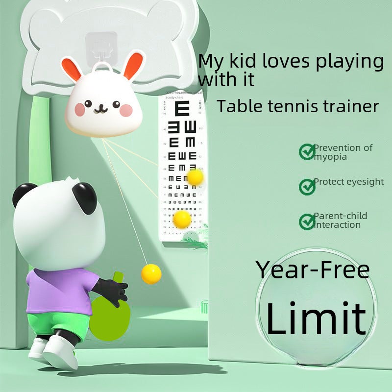 Ping Pong Training Equipment: Child-Friendly Design - Float Correction Feature Indoor Training Aid for Young Learners & Parent-Child Interactive Indoor Sessions - Image 3