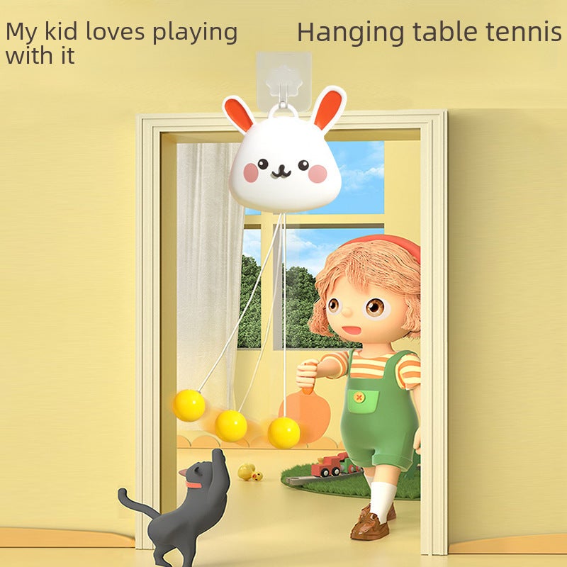 Ping Pong Training Equipment: Child-Friendly Design - Float Correction Feature Indoor Training Aid for Young Learners & Parent-Child Interactive Indoor Sessions - Image 4