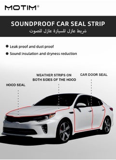 Car Door Rubber Seal Strip Trim Seal with Side Bulb, 20FT/6M, Auto Door Universal Soundproofing Weatherstrip for Cars, Boats, RVs, Trucks, and Home Applications - pzsku/Z815BC34A75B3BED6B30AZ/45/_/1737621647/af97d129-1c71-4835-8a06-8f82ffc594fe