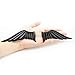 CARRUN 3D Metal Angel Wing Emblem Car Styling Motorcycle Accessories Metal Badge Stickers Label Emblem Car Stickers Black - Image 2