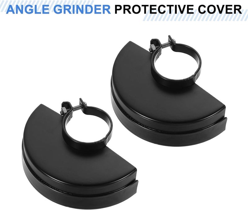 sourcing map 2pcs Grinder Guard 4.5" 123mm Dia Metal Angle Grinder Guards Protector Cover Wheel Cover Replacement Accessories - Image 3