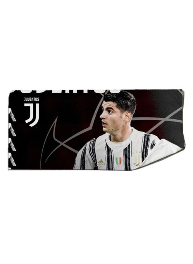 Football Messi Nane Malbeckham Paris Sports Fitness Running Towel Sweat Dry Hair Beach Bath Towel-Color:Standard-Pattern:Jilu 35*75cm Towel (pure White On The Back Without Pictures) - Image 4