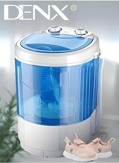Small shoe washing machine that accommodates up to 4 pairs of shoes with a capacity of 4.8 kilograms