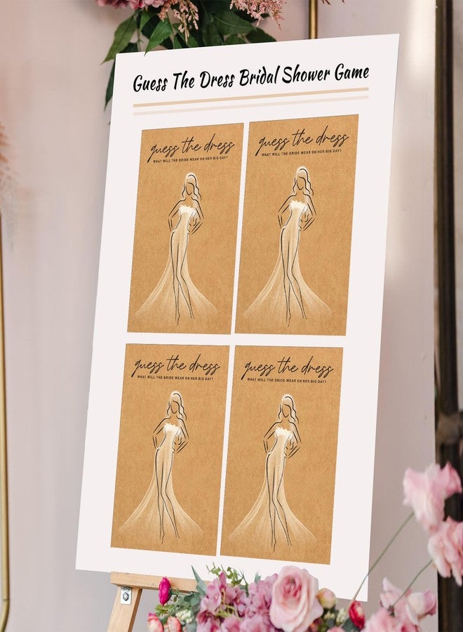 Geyoga Wildflower Bridal Shower Game Set for 30 Guest Include Guess the Dress, He Said She Said, Would She Rather, Advice and Wishes, Wood Box 45 Pencil Bachelorette Wedding Party Game Double Sided - Image 4