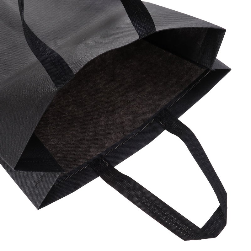 2pcs Non-woven Fabric Foldable Shopping Bag Heavy-duty Grocery Bag Large-capacity Storage Bag - Image 4